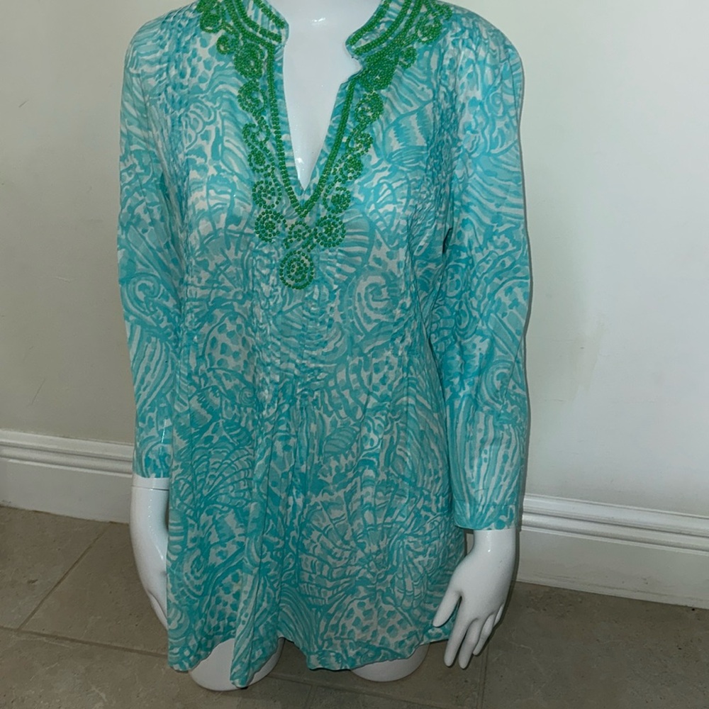 Top with beaded embellishment